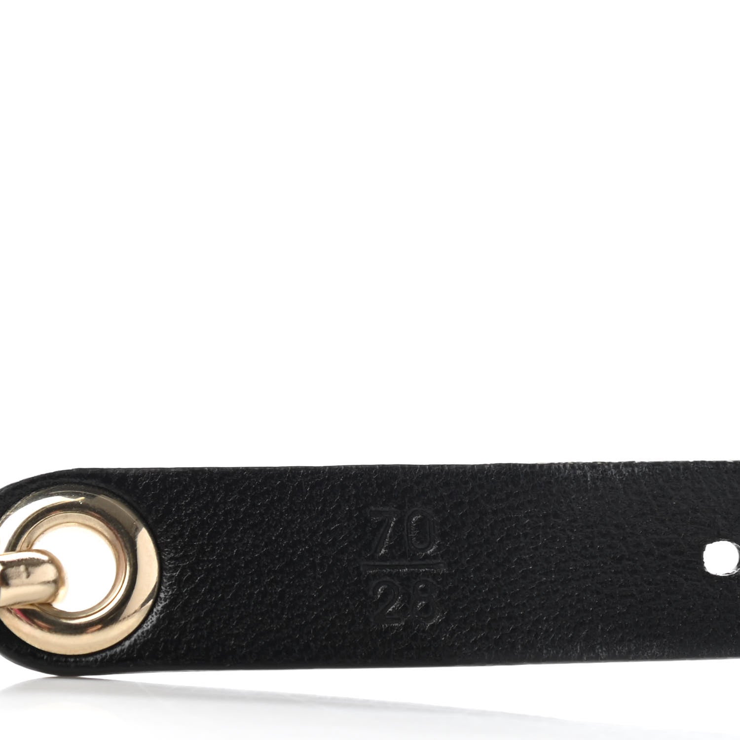 Chanel Lambskin CC Pearl Chain Belt 70 28 Black 4 of 4