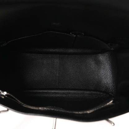 Hermes Taurillon Clemence Jypsiere 28 Black 8 of 19