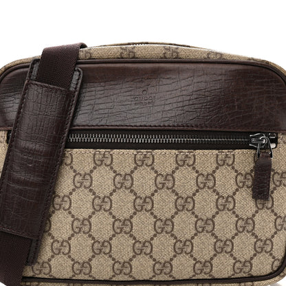 Gucci GG Plus Monogram Shoulder Bag Dark Brown 8 of 15