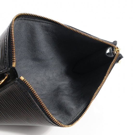 Epi Pochette Accessories 21 Black