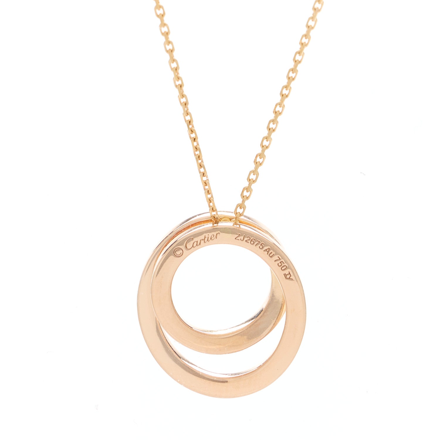 Cartier 18K Pink Gold Diamond Etincelle De Cartier Pendant Necklace 6 of 7