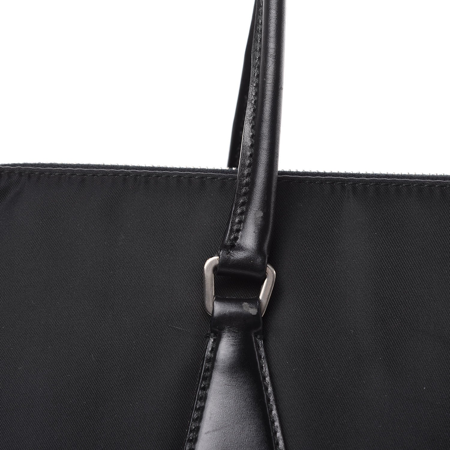 Prada Tessuto Nylon Weekender Black 13 of 14