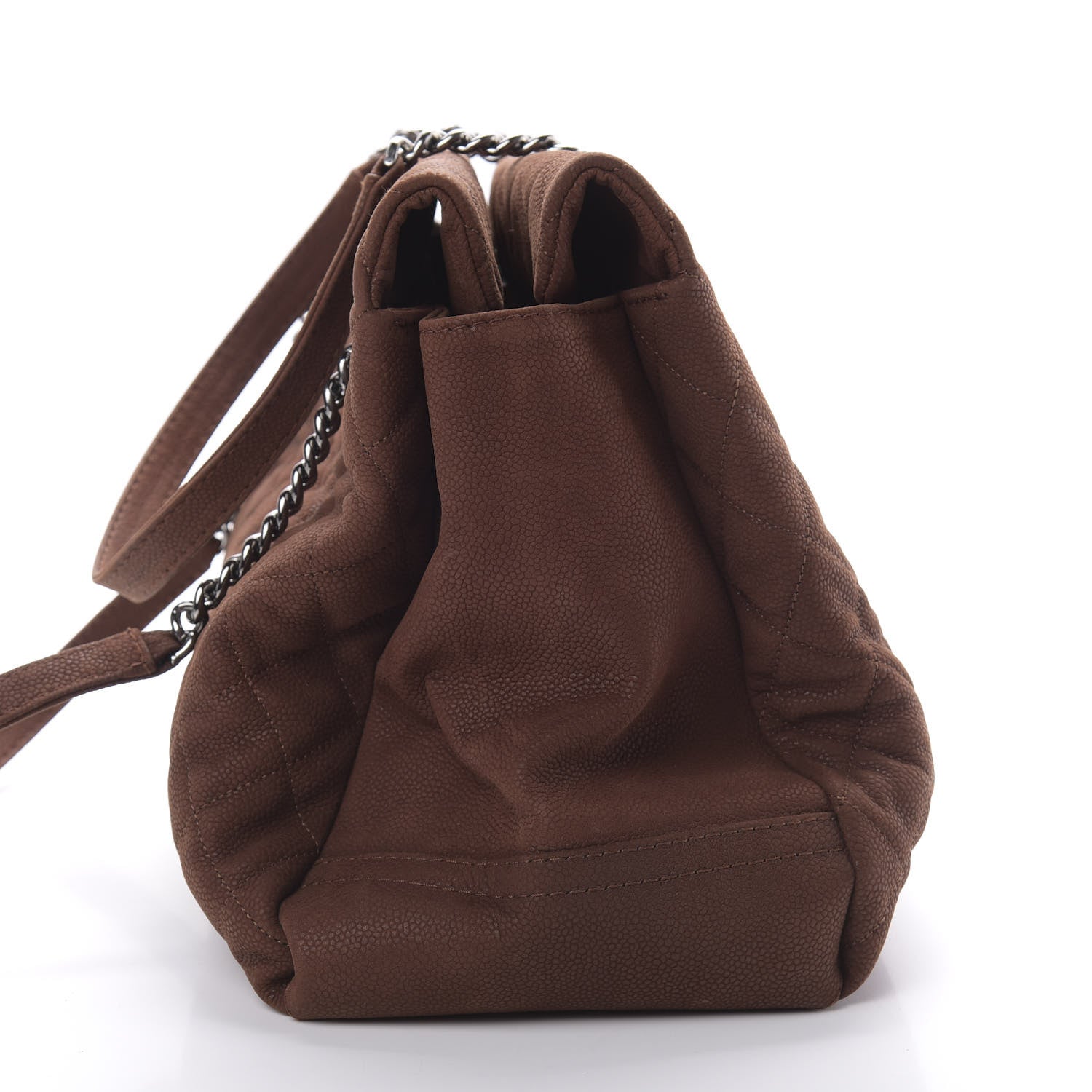 Chanel Iridescent Caviar Quilted Shoulder Bag Brown 12 of 12