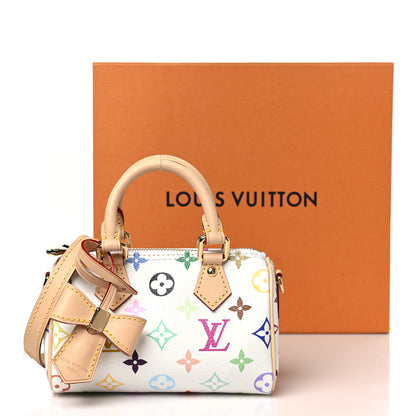 Louis Vuitton LV X TM Monogram Multicolor Nano Speedy White 10 of 10