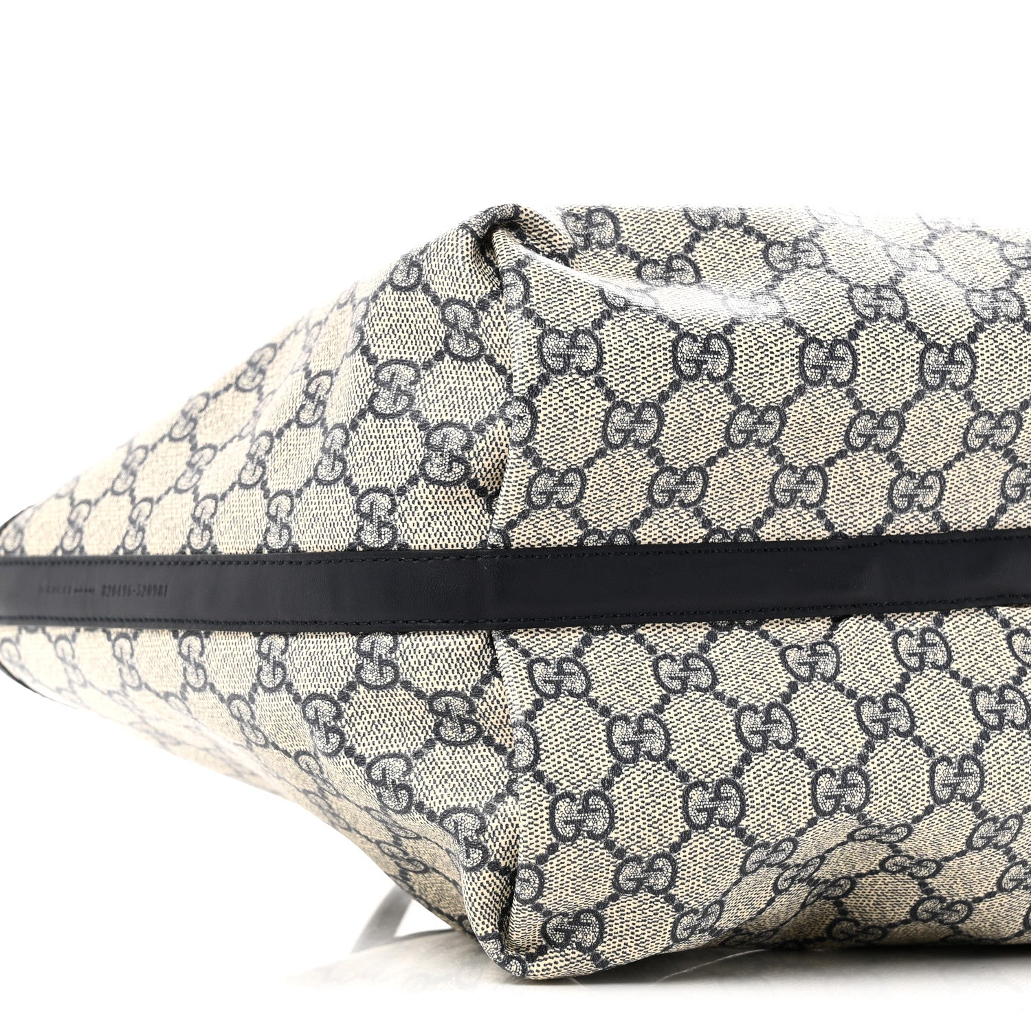 Gucci GG Supreme Monogram Denim Small Totissima Reversible Tote Beige Blue 13 of 16