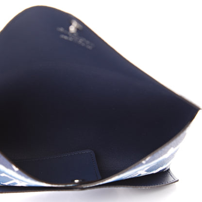 Louis Vuitton Monogram Escale Medium Kirigami Pochette Insert Blue 4 of 5
