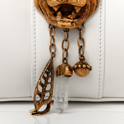 Prada City Calf Tiger Head Cahier Crossbody Talco 8 of 10