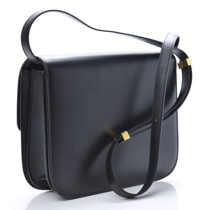 Celine Box Calfskin Medium Classic Box Flap Bag Black 2 of 14