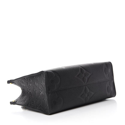Louis Vuitton Empreinte Monogram Giant Onthego PM Black 4 of 10