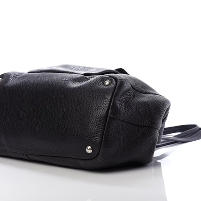 Prada Vitello Daino Shoulder Bag Black 7 of 11