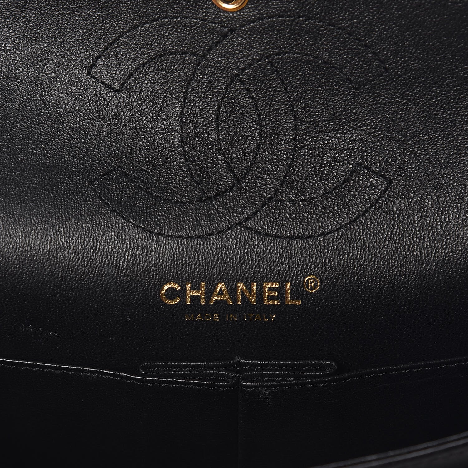 Chanel Calfskin Double Stitch 2.55 Reissue 224 Flap Black 6 of 9