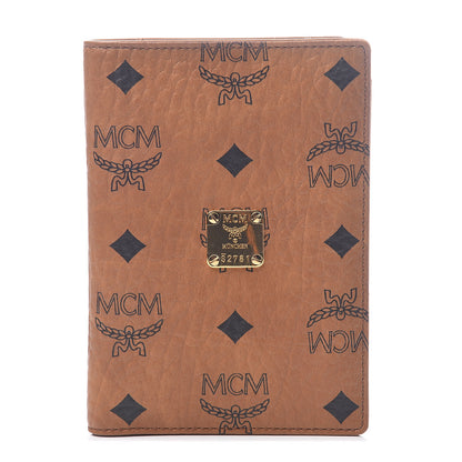MCM Visetos Heritage Bi-Fold Card Case Cognac 1 of 5