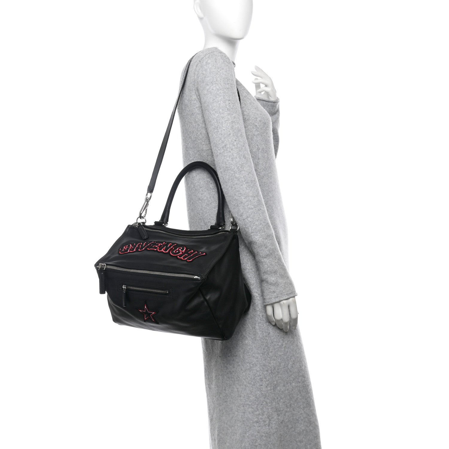 Givenchy Calfskin Gothic Medium Pandora Black 2 of 10