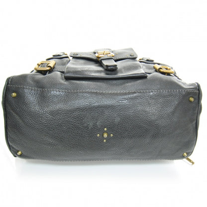 Chloe Leather Paddington Front Pocket Tote Black 3 of 13