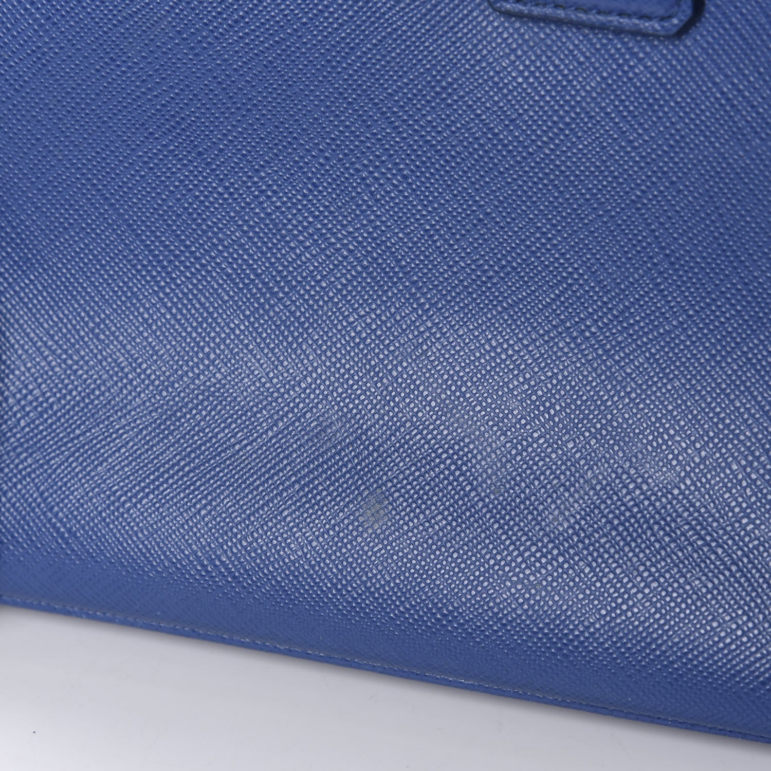 Prada Saffiano Lux Small Promenade Tote Azzurro 17 of 20