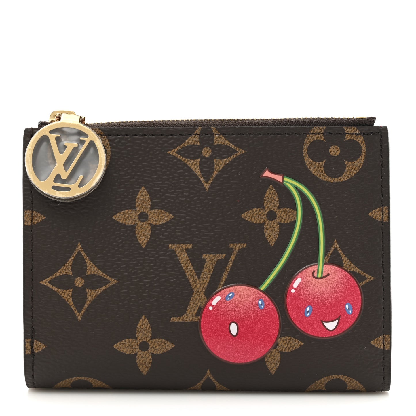 LV X TM Monogram Cerises Lisa Wallet