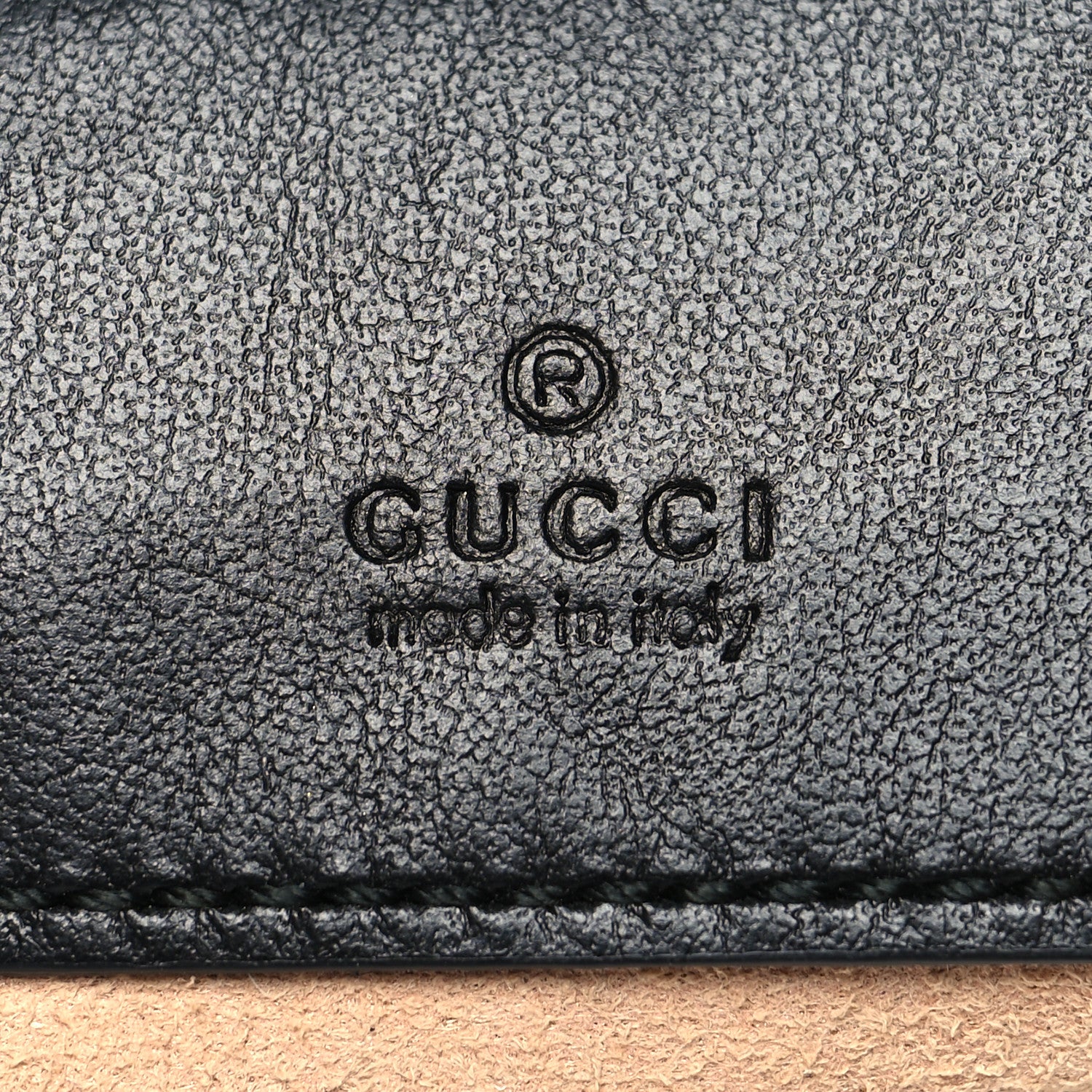 Gucci Calfskin Matelasse Mini GG Marmont 2.0 Bucket Bag Black 6 of 10