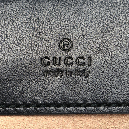 Gucci Calfskin Matelasse Mini GG Marmont 2.0 Bucket Bag Black 6 of 10