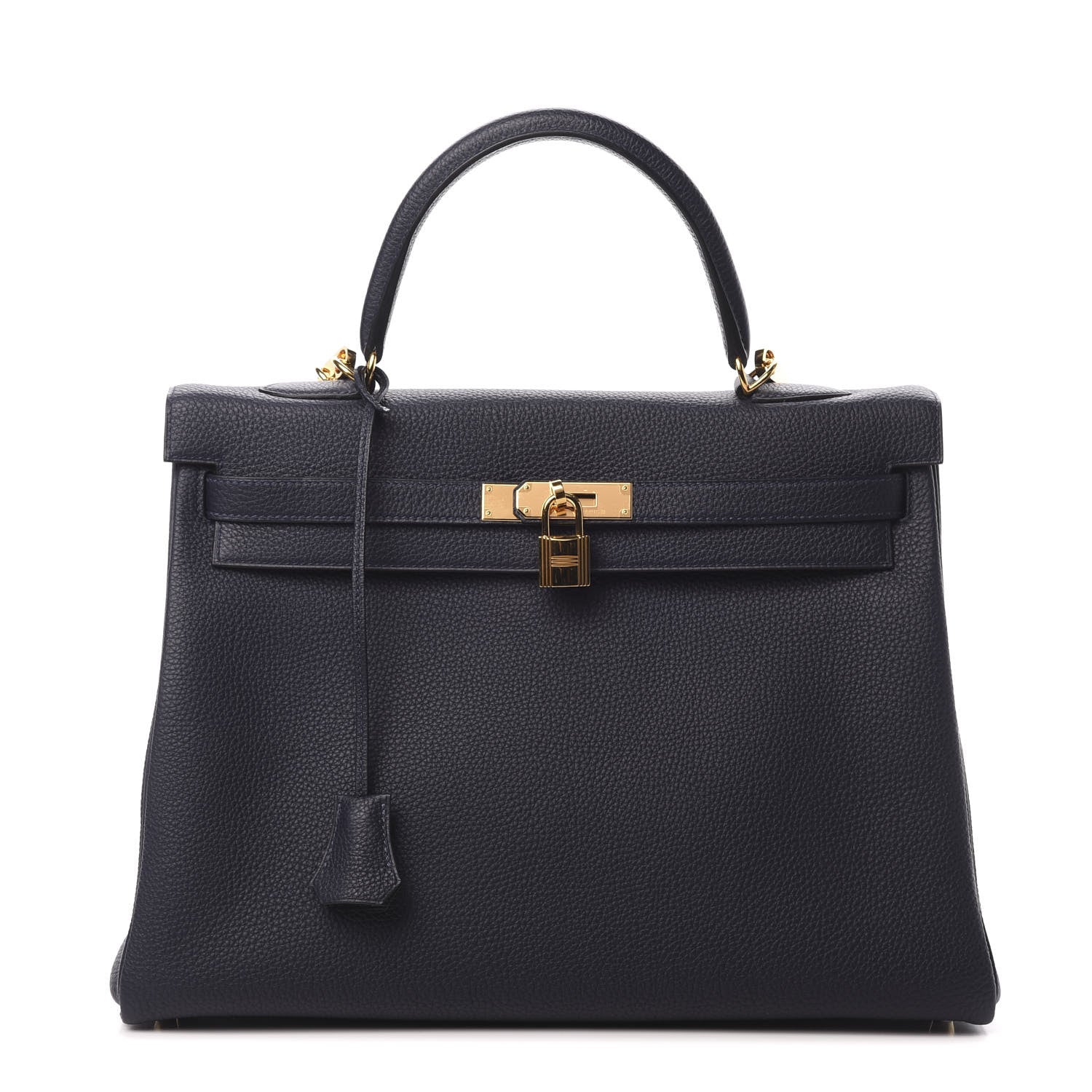 Hermes Togo Kelly Retourne 35 Bleu Nuit 1 of 11