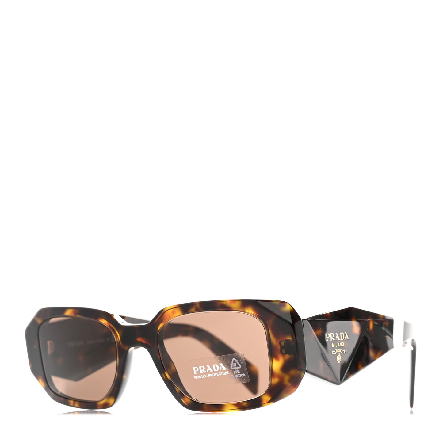 Acetate Symbole Sunglasses SPR 17W Havana