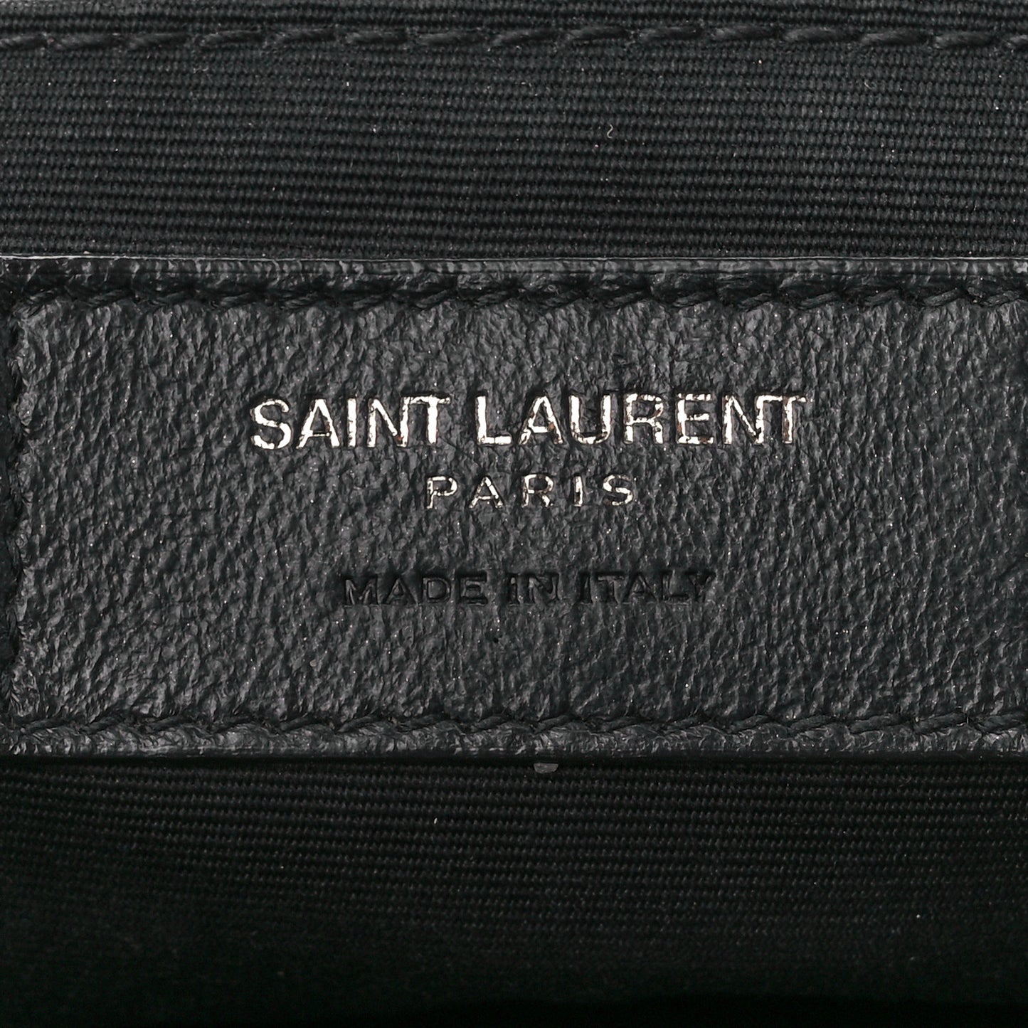 Crinkled Calfskin Matelasse Monogram Medium Niki Chain Satchel Black