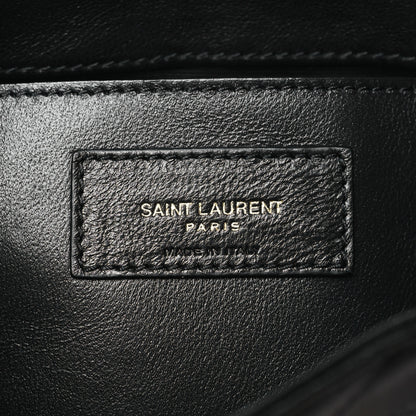 Saint Laurent Lambskin Quilted Monogram Mini Nolita Black 6 of 10