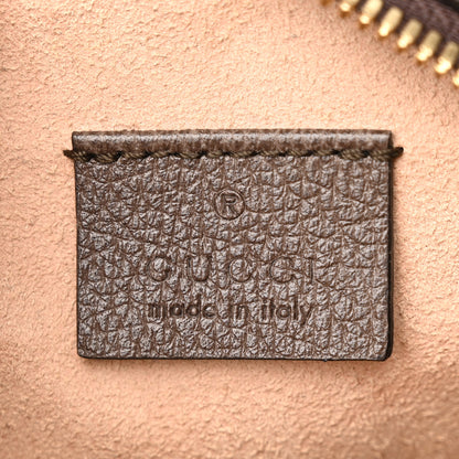 Gucci GG Supreme Monogram Web Mini Ophidia Round Shoulder Bag Brown 6 of 12
