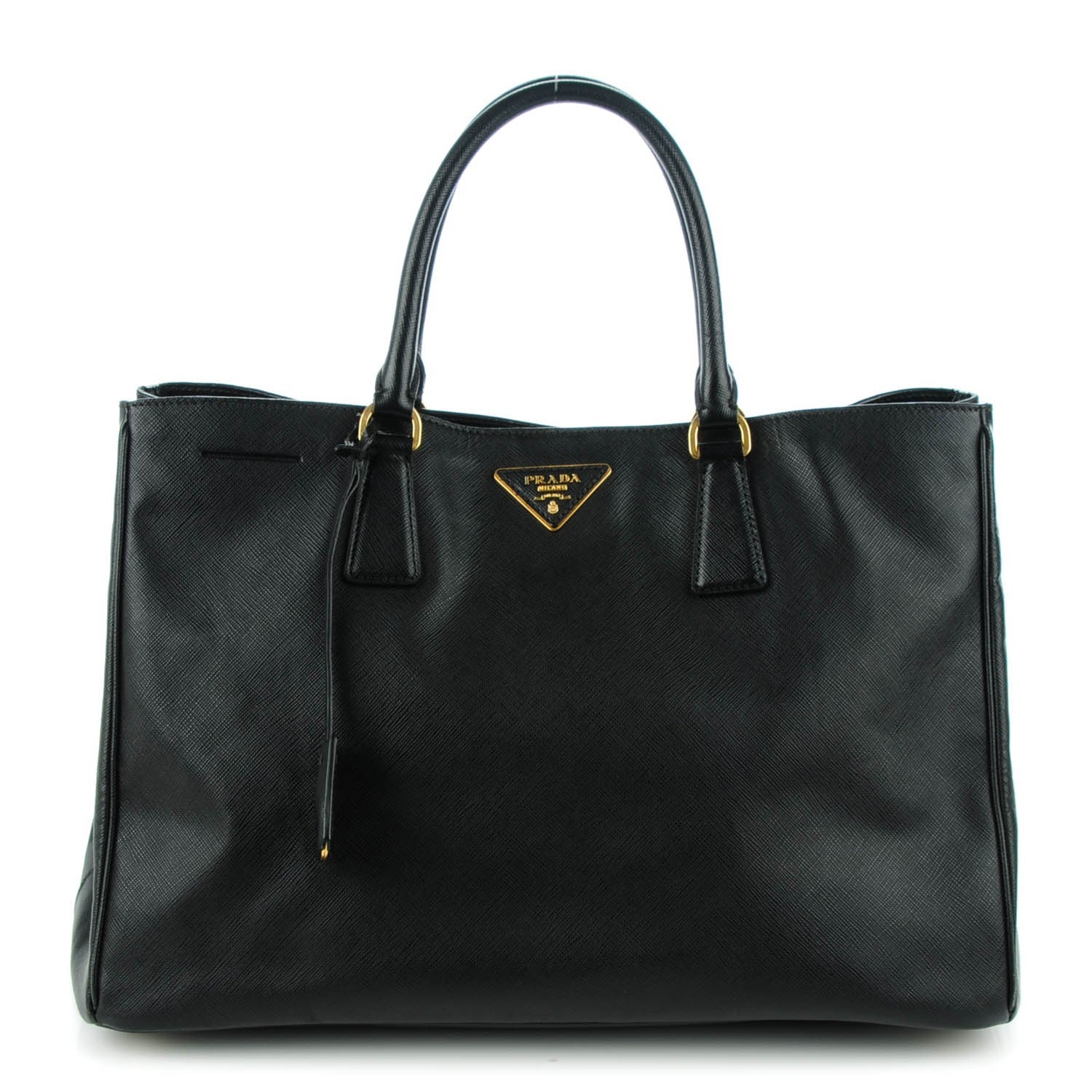 Prada Saffiano Lux Large Tote Nero Black 1 of 8