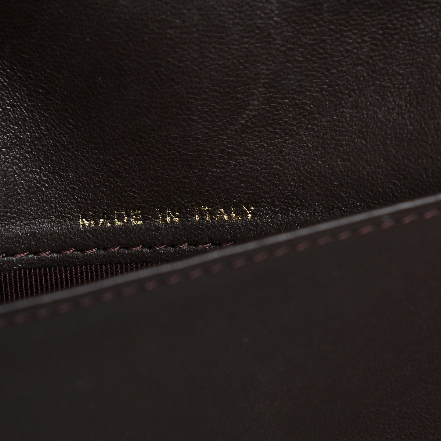 Lambskin Quilted Passport Holder Black