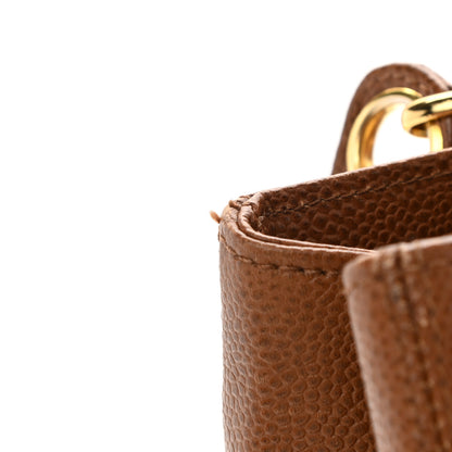 Chanel Caviar Shoulder Bag Brown 12 of 13