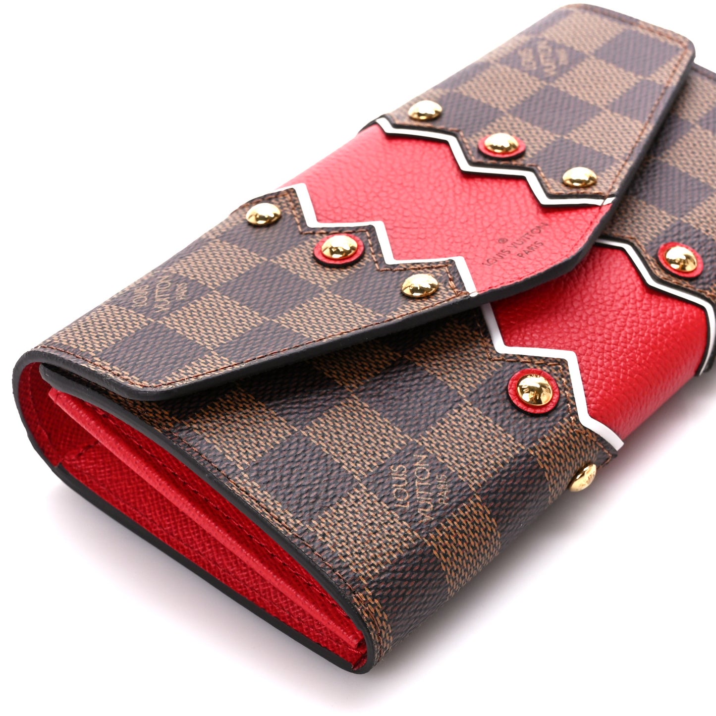 Damier Ebene Karakoram Sarah Wallet NM