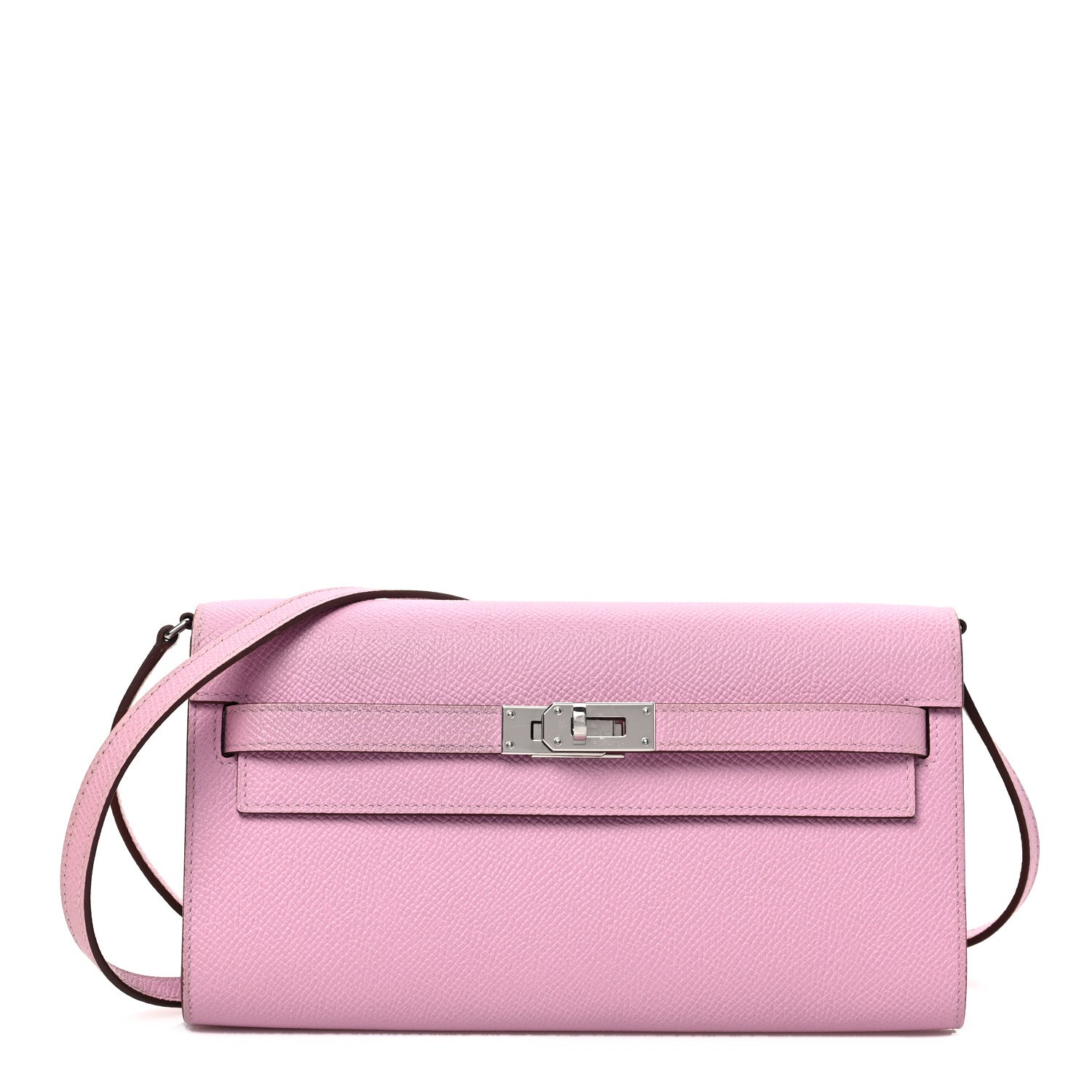 Hermes Epsom Kelly To Go Wallet Mauve Sylvestre 1 of 7