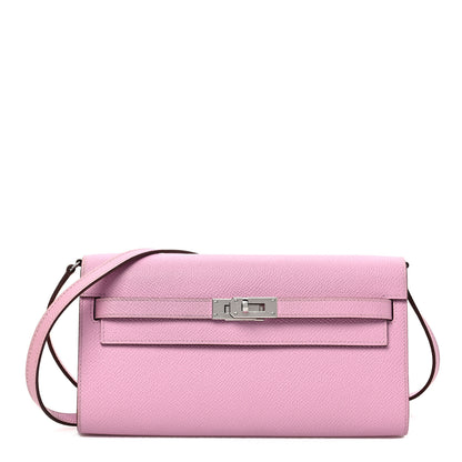 Hermes Epsom Kelly To Go Wallet Mauve Sylvestre 1 of 7