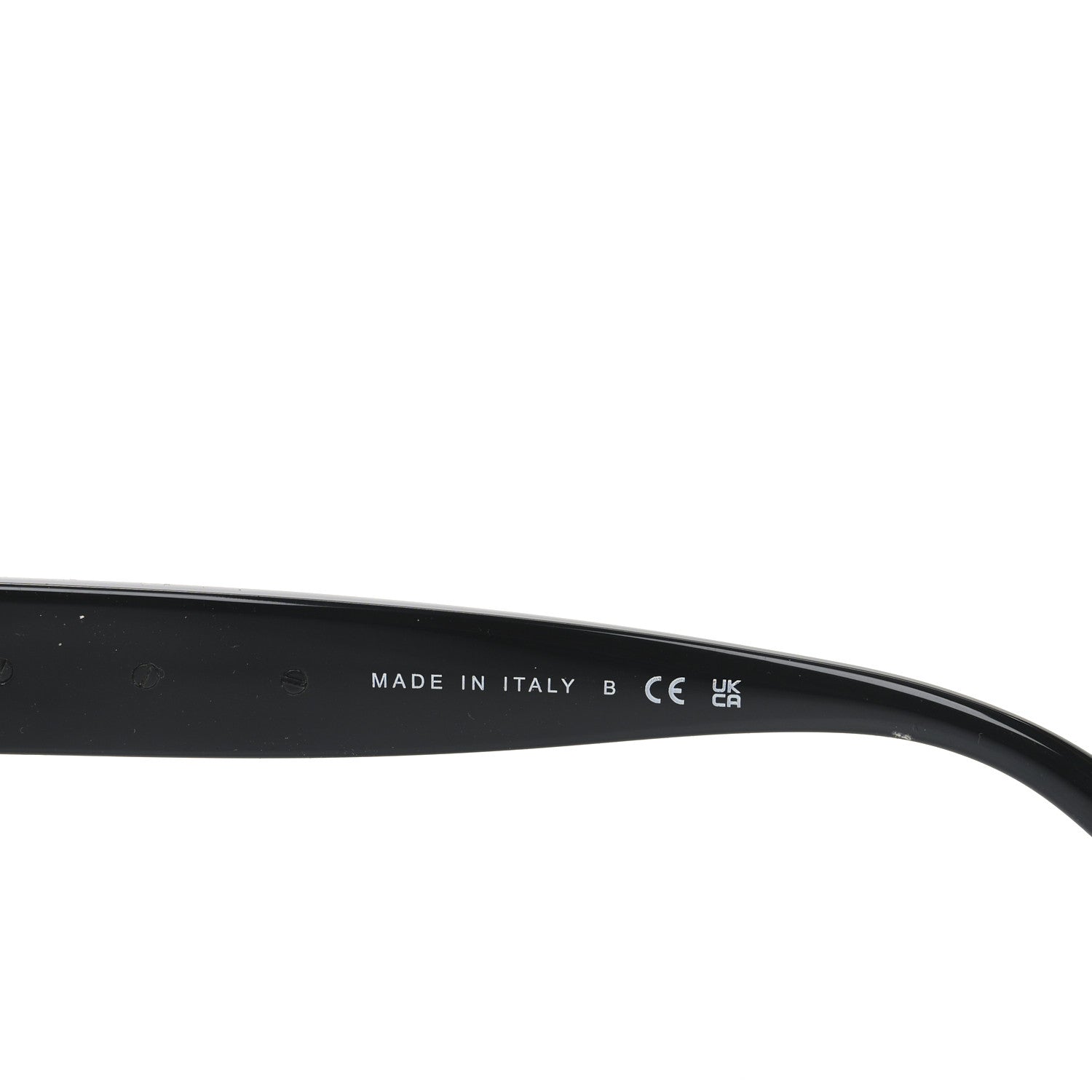 Chanel Acetate Charms Pearl Square Sunglasses 5479 Black Gold
