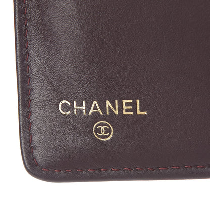 Chanel Caviar Quilted Yen Wallet Black 6 of 7