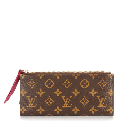 Louis Vuitton Monogram Adele Wallet Fuchsia 1 of 7