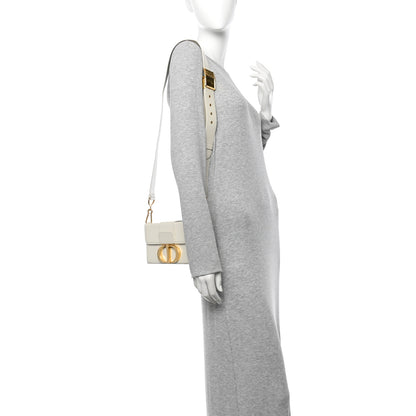Christian Dior Smooth Calfskin 30 Montaigne Box Bag White 2 of 11