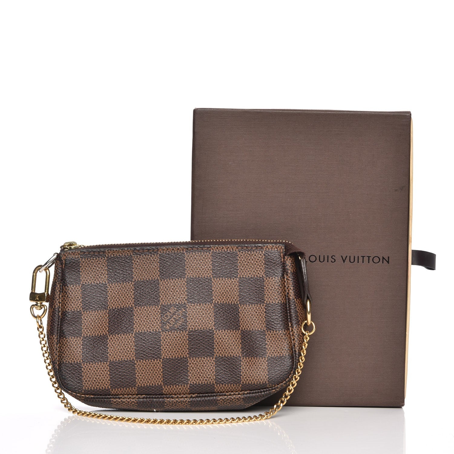 Louis Vuitton Damier Ebene Mini Pochette Accessories 8 of 8
