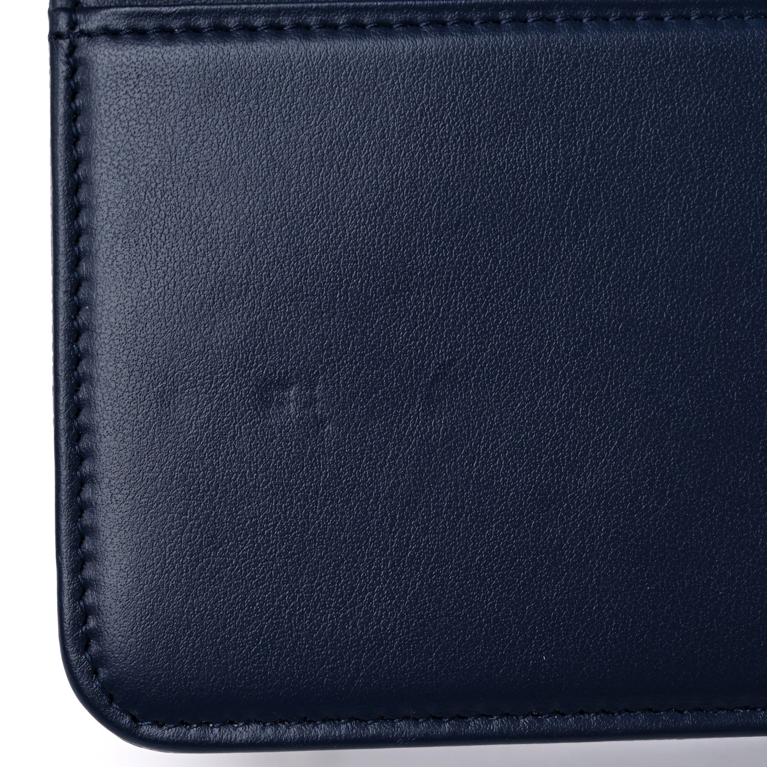 Chanel Caviar Quilted Pocket Clutch With Chain WOC Navy Blue 12 of 13