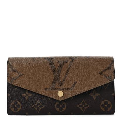 Louis Vuitton Reverse Monogram Giant Sarah Wallet 1 of 7