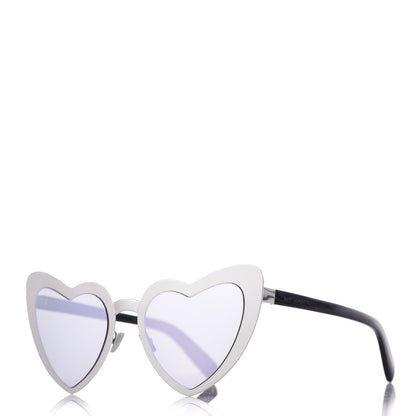 Saint Laurent Loulou SL196 Sunglasses Silver 1 of 9