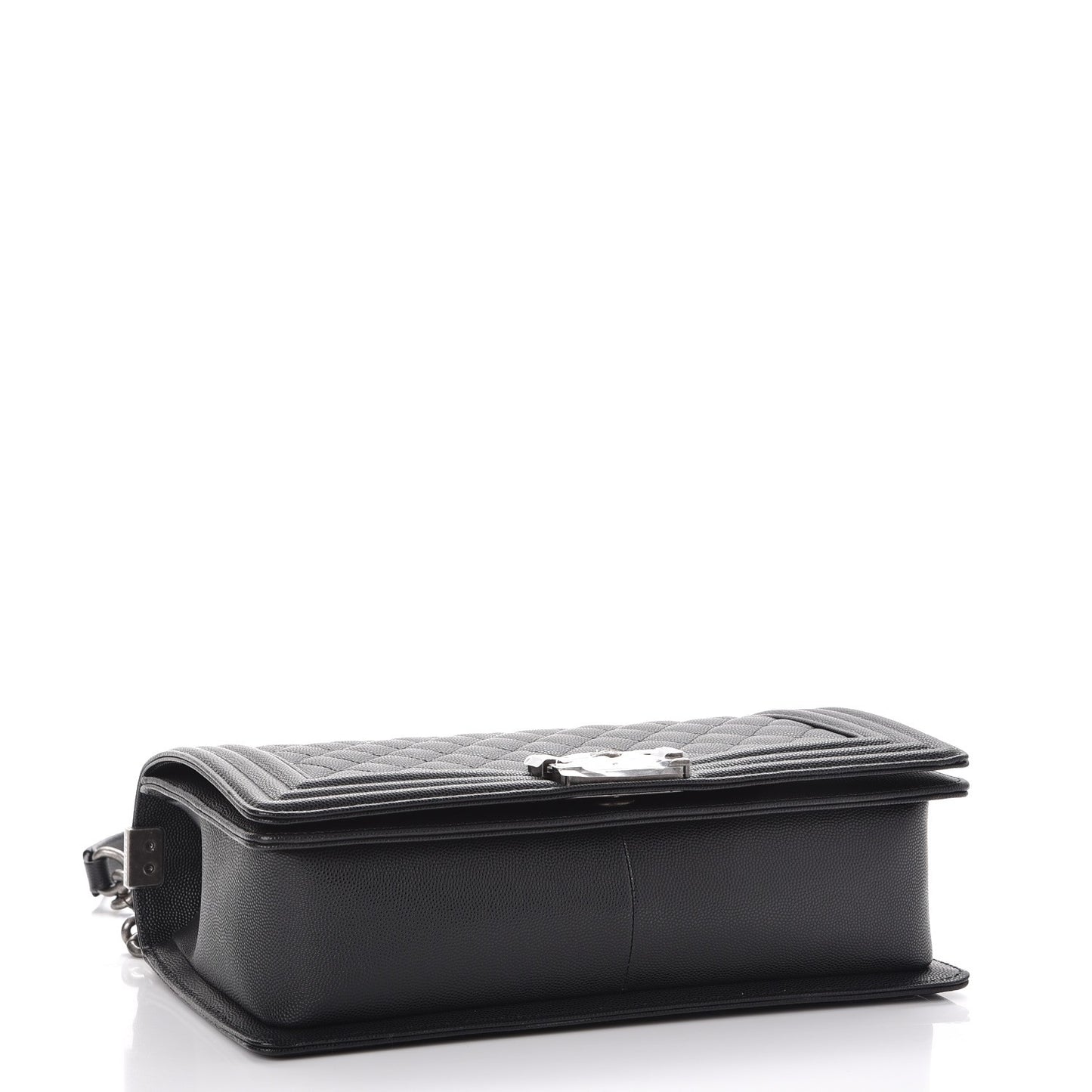 Caviar Quilted New Medium Boy Flap Black