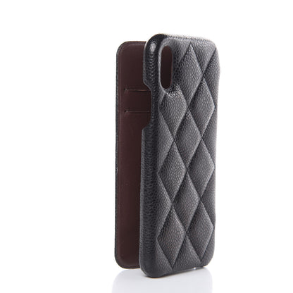 Chanel Caviar Quilted iPhone X Case Black 3 of 10
