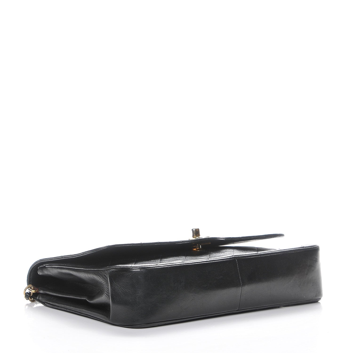 Chanel Lambskin Quilted Small Single Flap Black 4 of 8