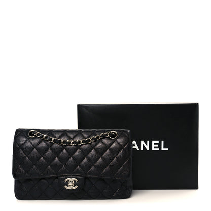 Chanel Caviar Quilted Medium Double Flap Black 13 of 13