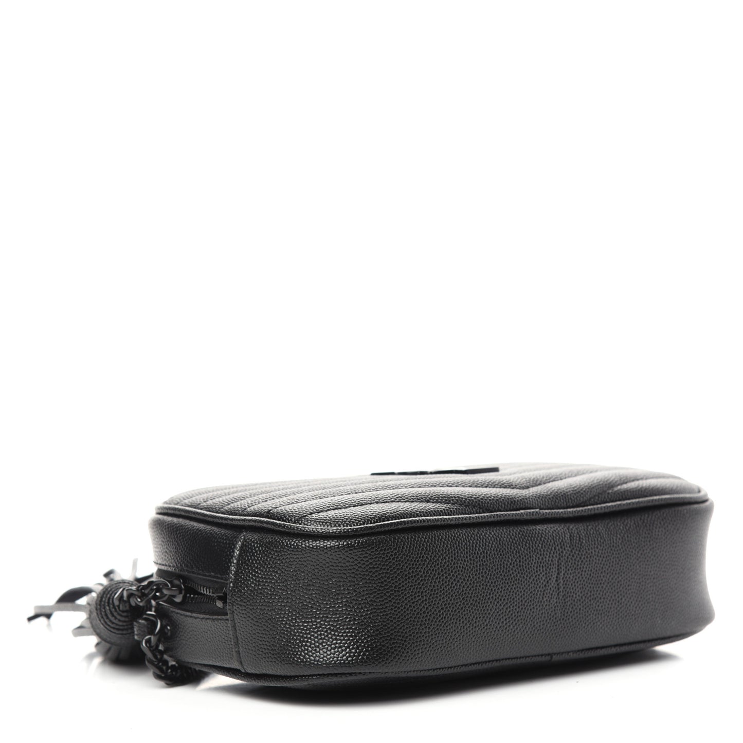 Grain De Poudre Matelasse Monogram Mini Lou Camera Bag Black