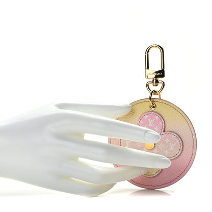 Louis Vuitton Monogram By The Pool Illustre Bag Charm Key Holder Light Pink 3 of 4