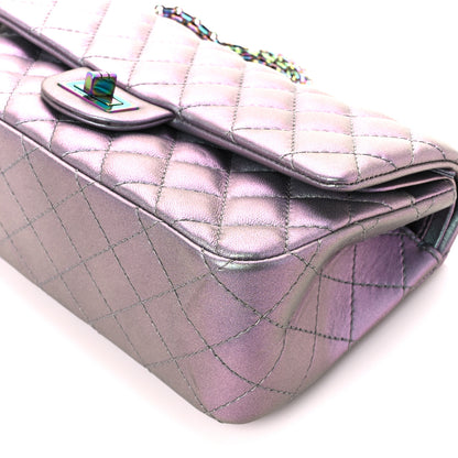 Chanel Iridescent Lambskin Quilted 2.55 Reissue 225 Flap Light Purple 10 of 11