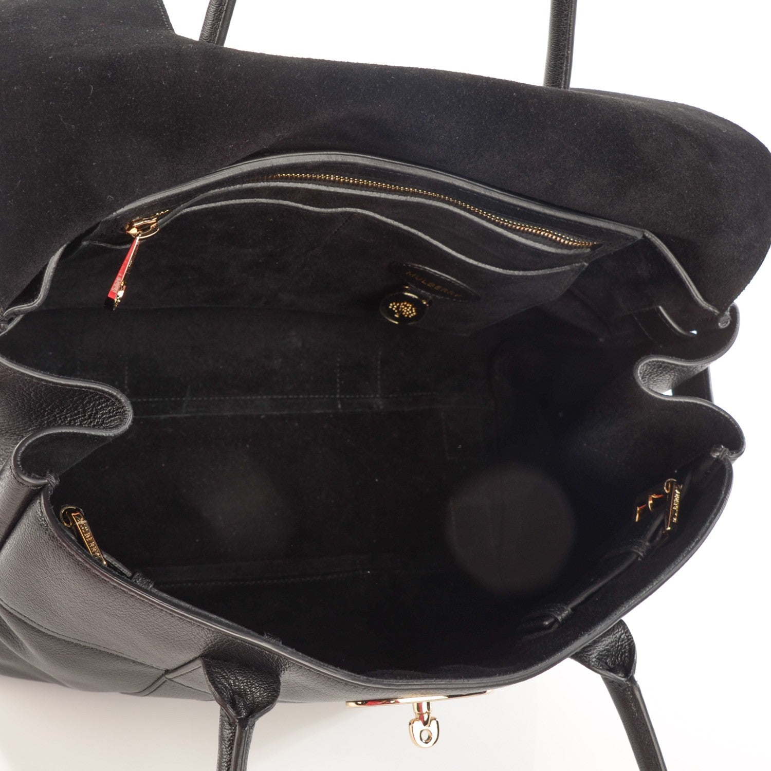 Mulberry Glossy Goat Bayswater Black 5 of 11