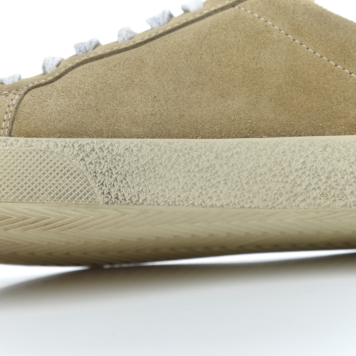 Saint Laurent Distressed Suede Womens Court Classic Sneakers 38 Desert 10 of 22